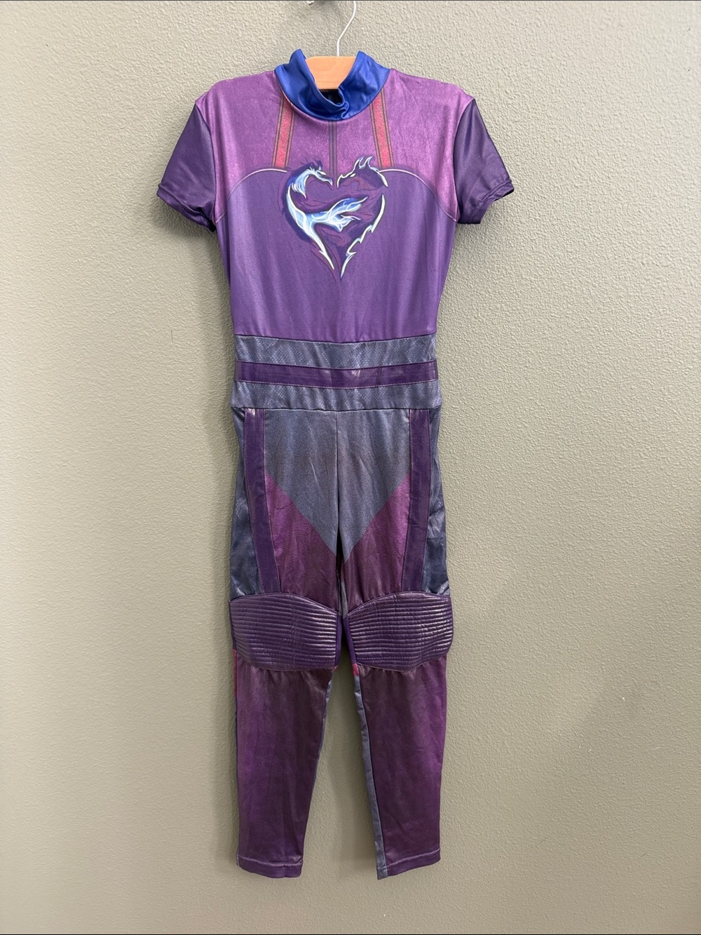 Disney Descendants 3 Mal Costume Child M 7/8 Y Jumpsuit
